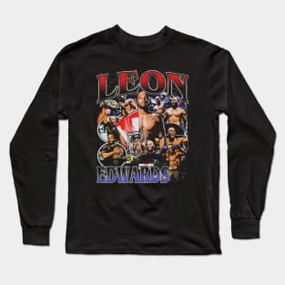 Leon Edwards Vintage Bootleg Long Sleeve T-Shirt